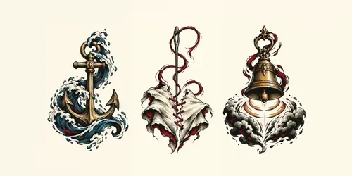 Mythic Artifact Tattoo Concepts generated by chatgpt-image