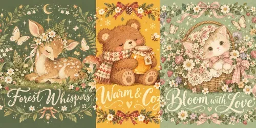 Storybook Stickers With Custom Messages generated by chatgpt-image