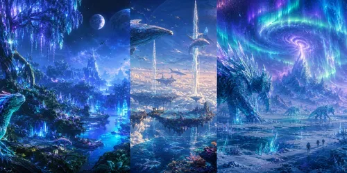 Alien Ecosystems Generator generated by chatgpt-image