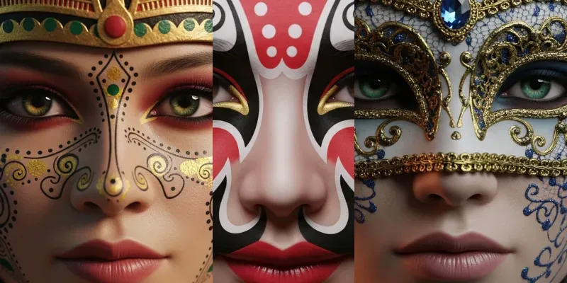 World Mask Portraits generated by undefined