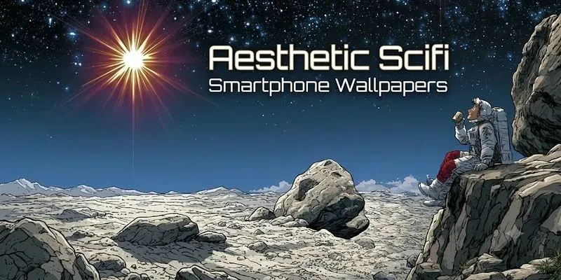 Aesthetic Scifi Smartphone Wallpapers generated by undefined