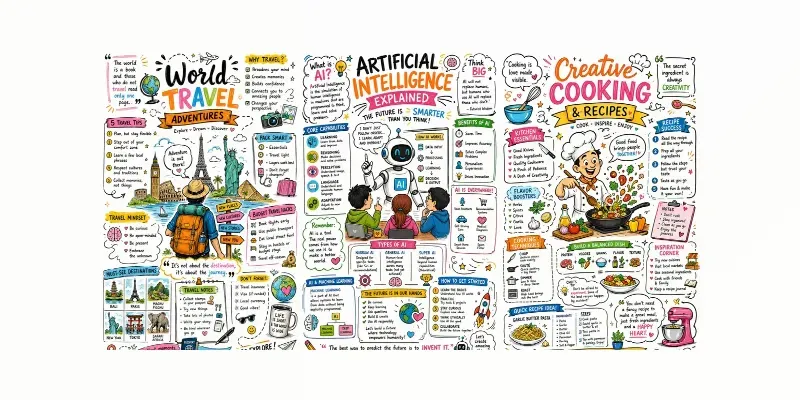 Handdrawn Sketchnote Posters generated by undefined