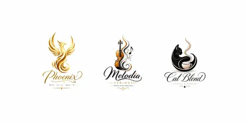 Elegant Minimalist Swirl Logo Collections generated by chatgpt-image