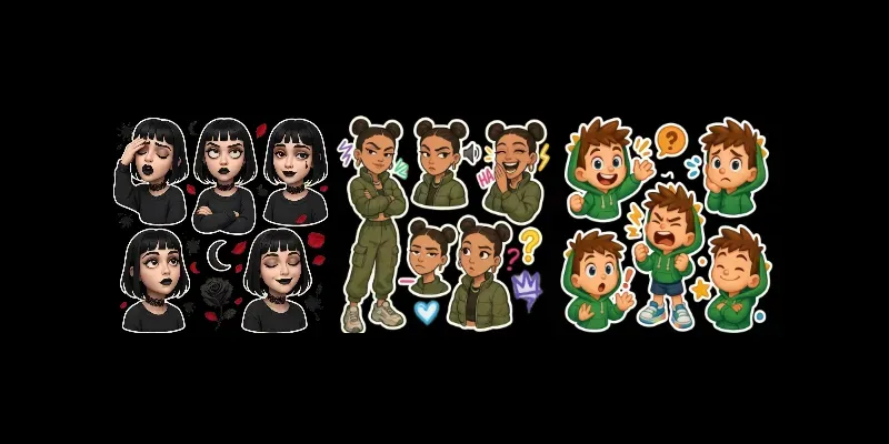 Sticker Sets For Every Vibe generated by undefined