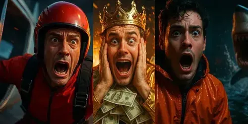 Cinematic YouTube Thumbnails generated by chatgpt-image