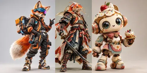 Designer Collectible Character Art generated by chatgpt-image