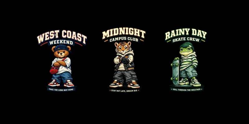 Mascot Tshirt Designs generated by undefined