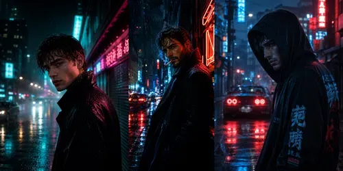 Cinematic Neon Portrait Generator generated by chatgpt-image