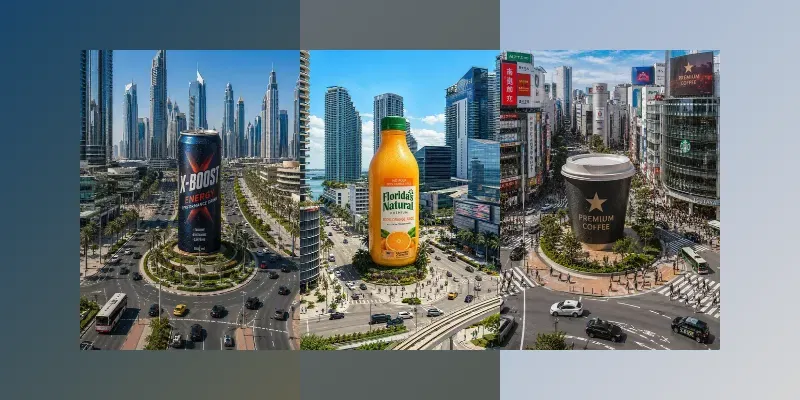 Giant Product City Showcases generated by undefined