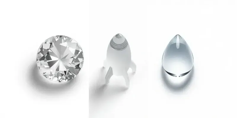 Frosted Glass 3D Icon Studio Transluces generated by undefined