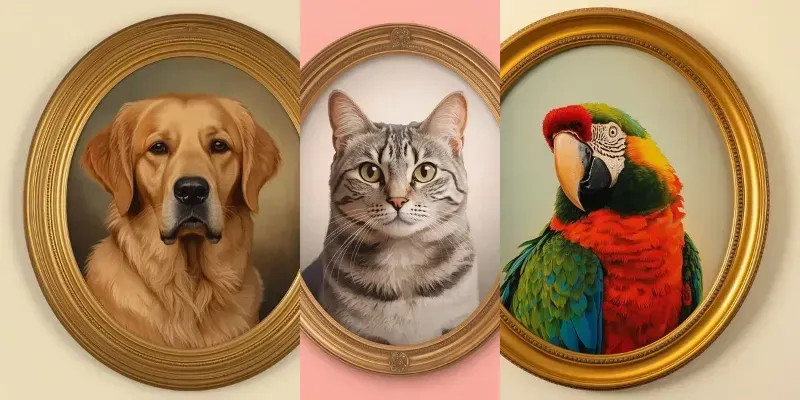 Custom Pet Portrait Generator generated by undefined