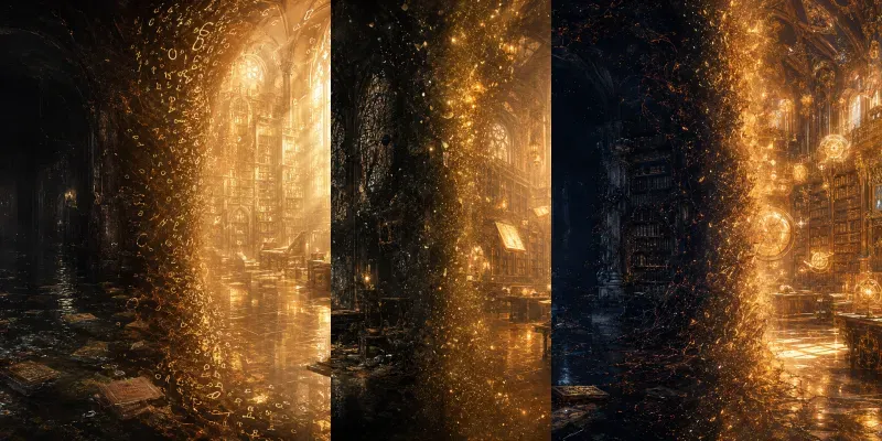 Romantasy Full Cover Wraps Dark Libraries generated by undefined