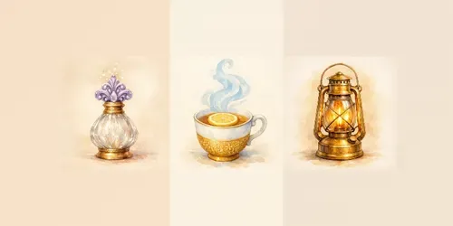 Cute Watercolor Objects Treats generated by chatgpt-image