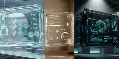 Haptic Spatial Os Glass Light UIs generated by gemini-image