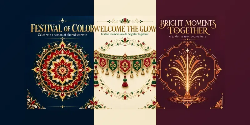 Diwali Festival Poster Generator