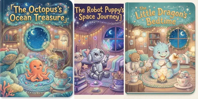 Whimsical Childrens Storybooks generated by undefined