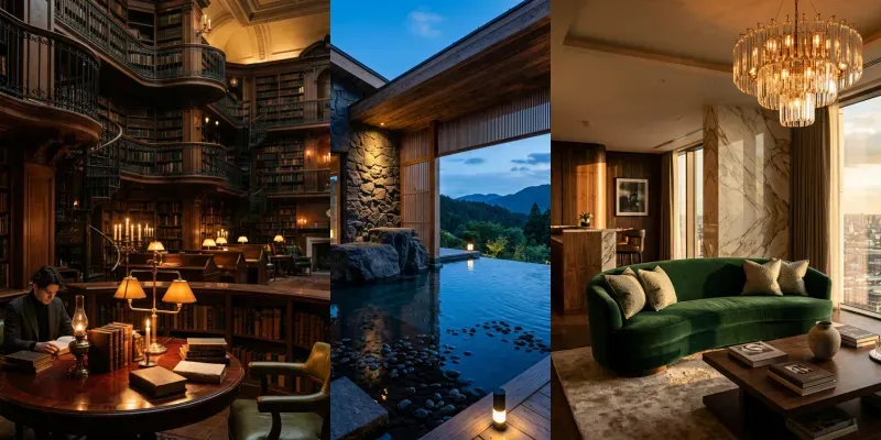 Cinematic Luxury Interior Designs generated by undefined