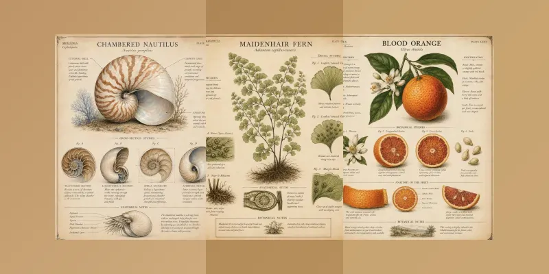 Vintage Scientific Specimen Makers generated by undefined