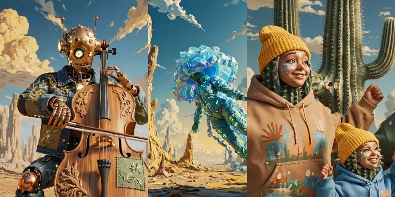 Surreal Impasto Streetwear Videos generated by undefined