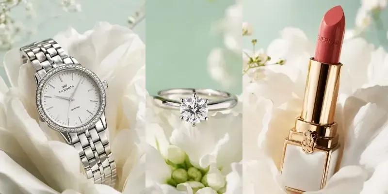 Luxury Jewelry Product Photography generated by undefined