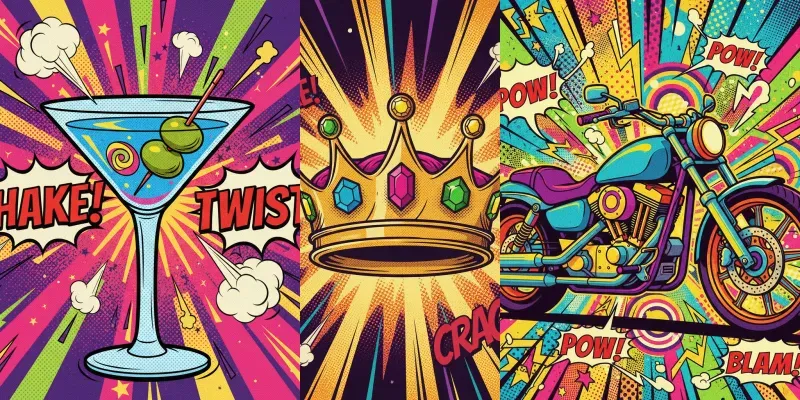 Pop Art Style Art generated by undefined