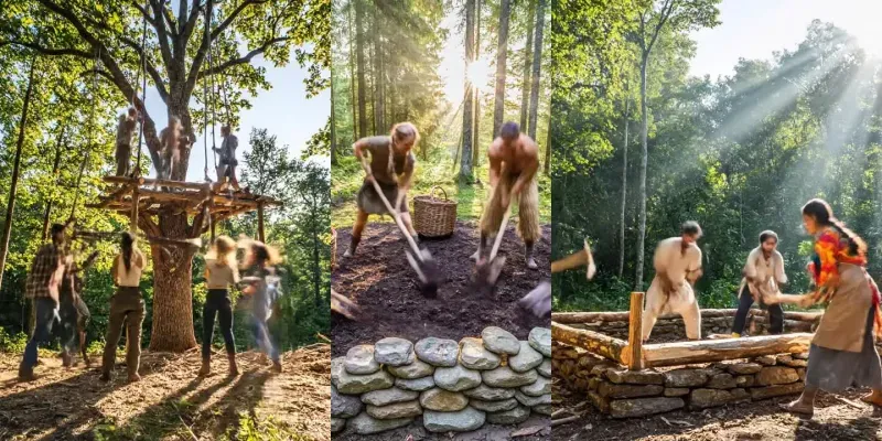 Asmr Natural Constructions Timelapses generated by undefined