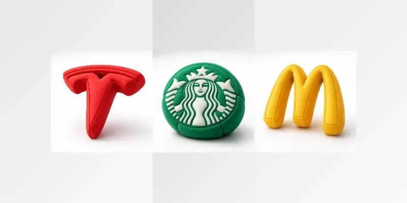 Luxury 3D Foam Logo Renders generated by undefined
