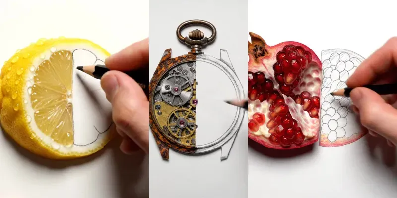 The Hyperrealistic Art Illusions generated by undefined