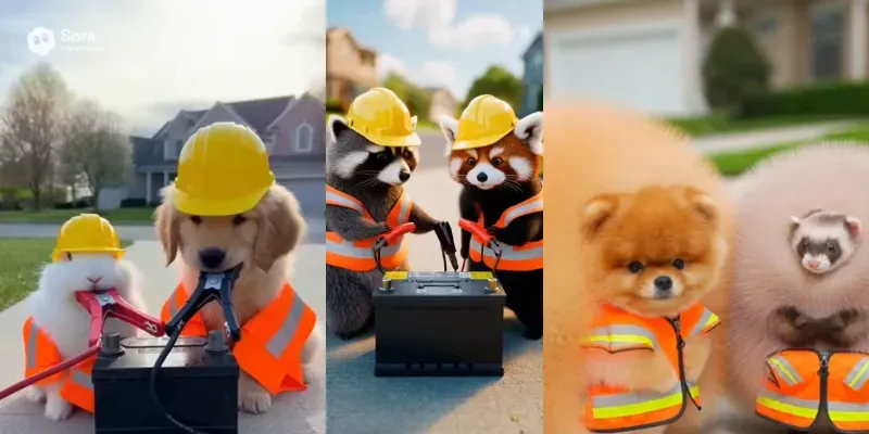 Funny Animal Jumpstart Video Prompts generated by undefined