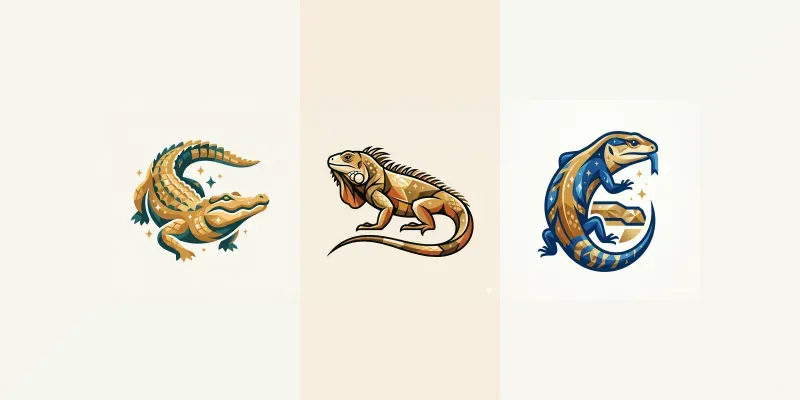 Modern Seal Reptile Emblems generated by undefined