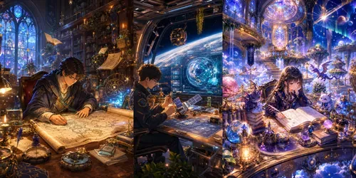 Cozy Study Spaces generated by chatgpt-image