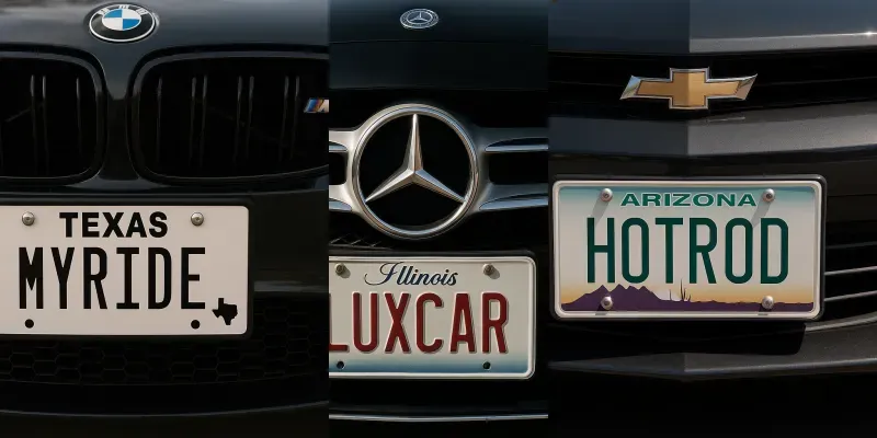 Realistic Car Plate Photo Makers generated by undefined