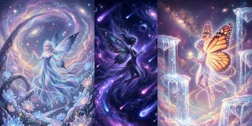 Celestial Fairy Dreamscapes generated by gemini-image