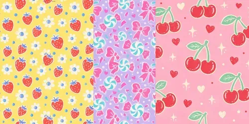 Cutecore Kawaii Patterns generated by chatgpt-image