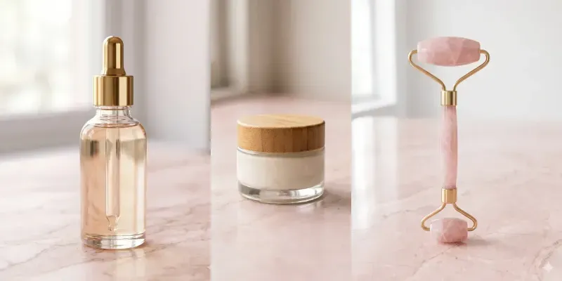 Clean Girl Skincare Mockup Prompts generated by undefined