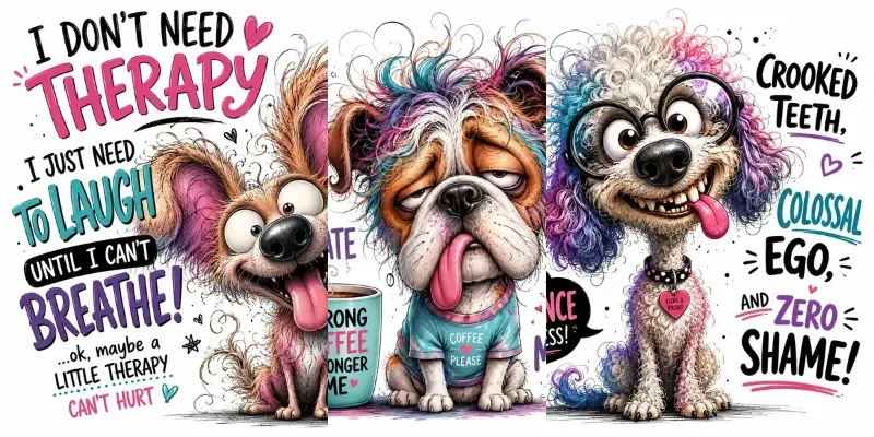 Funny Dogs generated by undefined