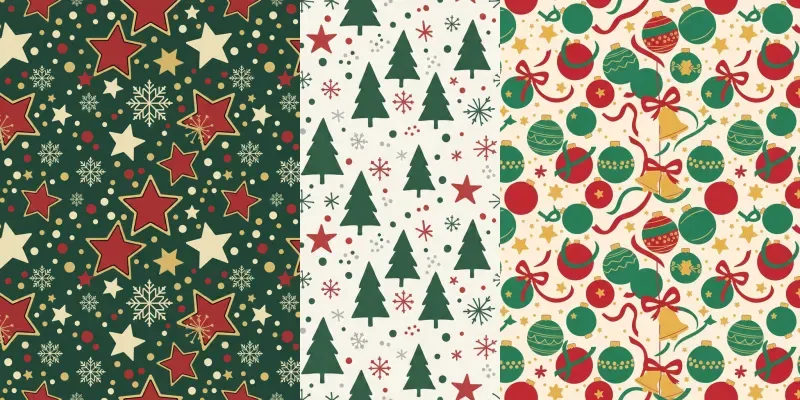 Christmas Seamless Pattern Generator generated by undefined