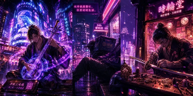 Neon Alley Legends generated by undefined