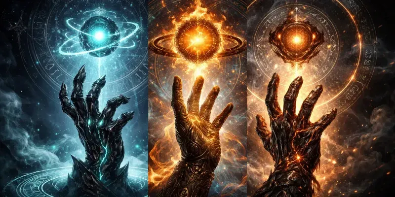 Arcane Magic Hand Energy Core Generator generated by undefined