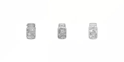 Detailed Jar Room Coloring Pages generated by gemini-image