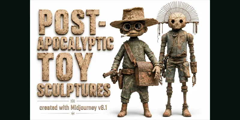Postapocalyptic Toy Sculptures generated by undefined