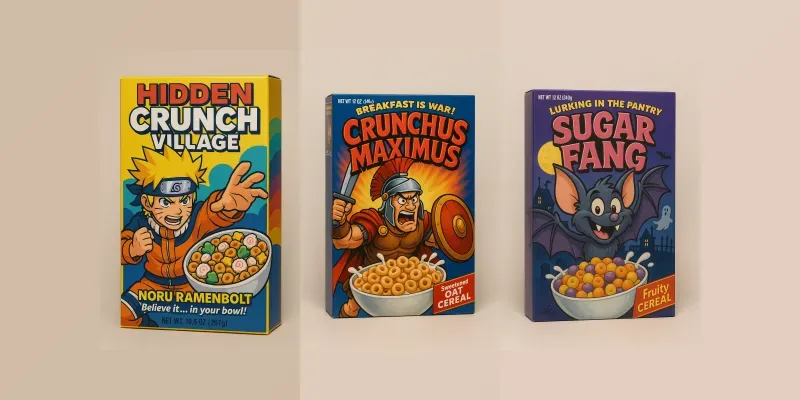 Weird Cereal Mascots generated by undefined