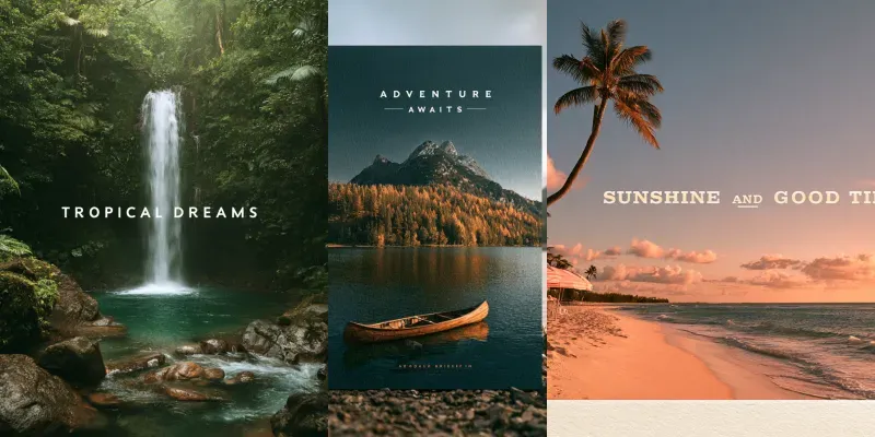 Picture Perfect Holiday Postcards