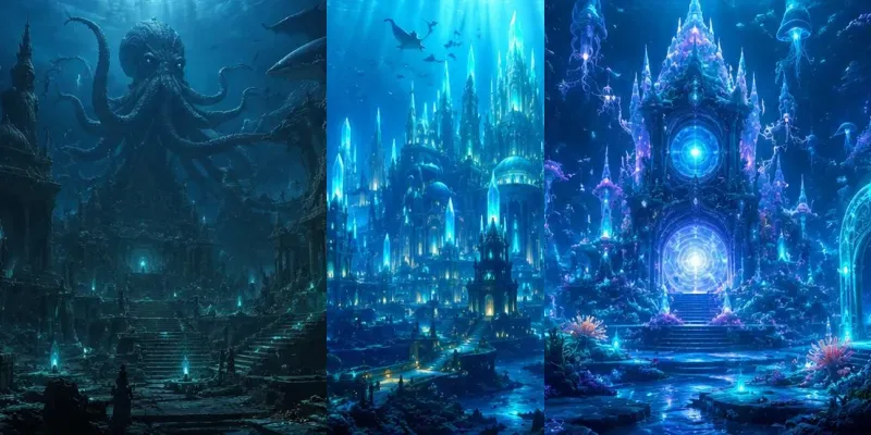 Lost Underwater Worlds Generator generated by undefined
