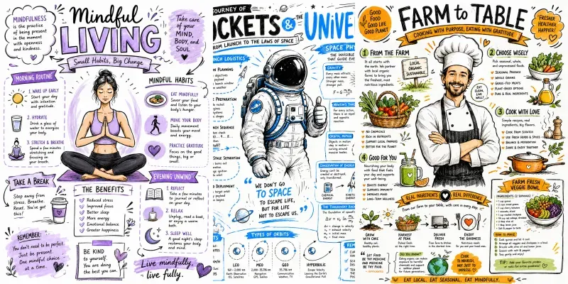 Pro Visual Storytelling Infographics generated by undefined