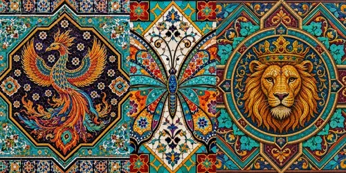 Kaleidoscopic Mosaic Pattern Collections generated by chatgpt-image