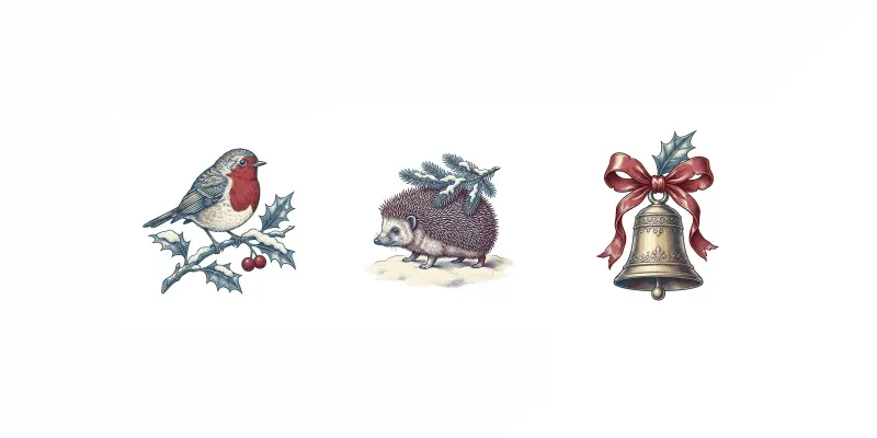Vintage Winter Clipart