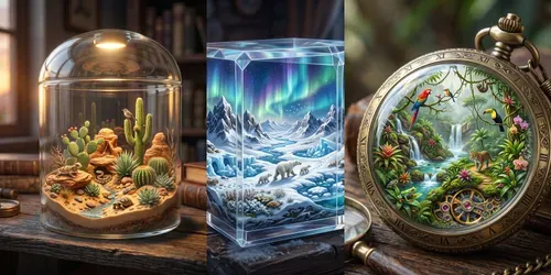 Pocket Ecosystem Creators generated by imagen