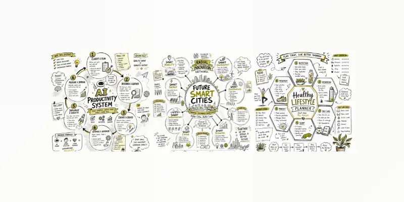 Sketchnote Mind Maps generated by undefined