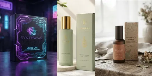 Professional Packaging Designs generated by chatgpt-image